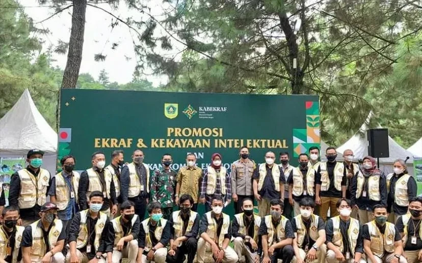 Kabekraf committee inauguration, Promosi Ekraf dan Kekayaan Intelektual, Kabupaten Bogor