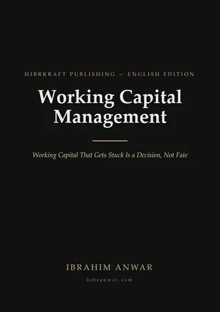 Cover, Working Capital Management