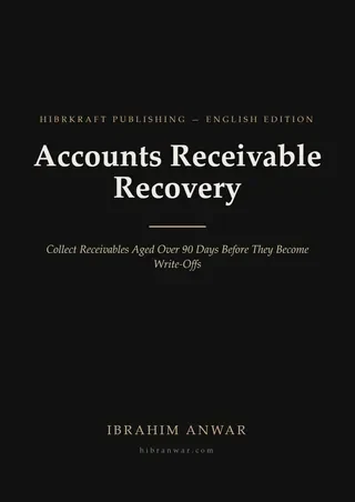 Cover, Accounts Receivable Recovery
