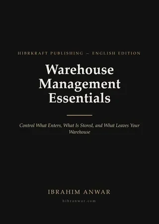 Cover, Warehouse Management Essentials