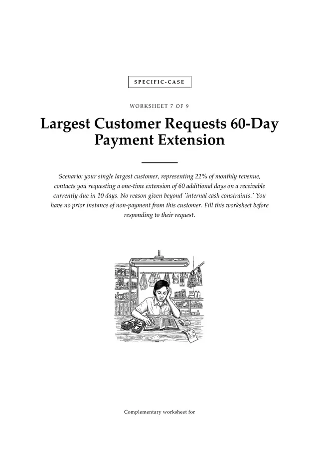 Cover, Largest Customer Requests 60-Day Payment Extension