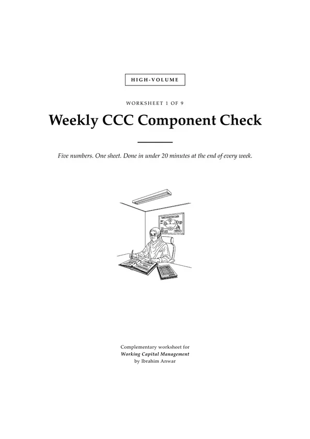 Cover, Weekly CCC Component Check