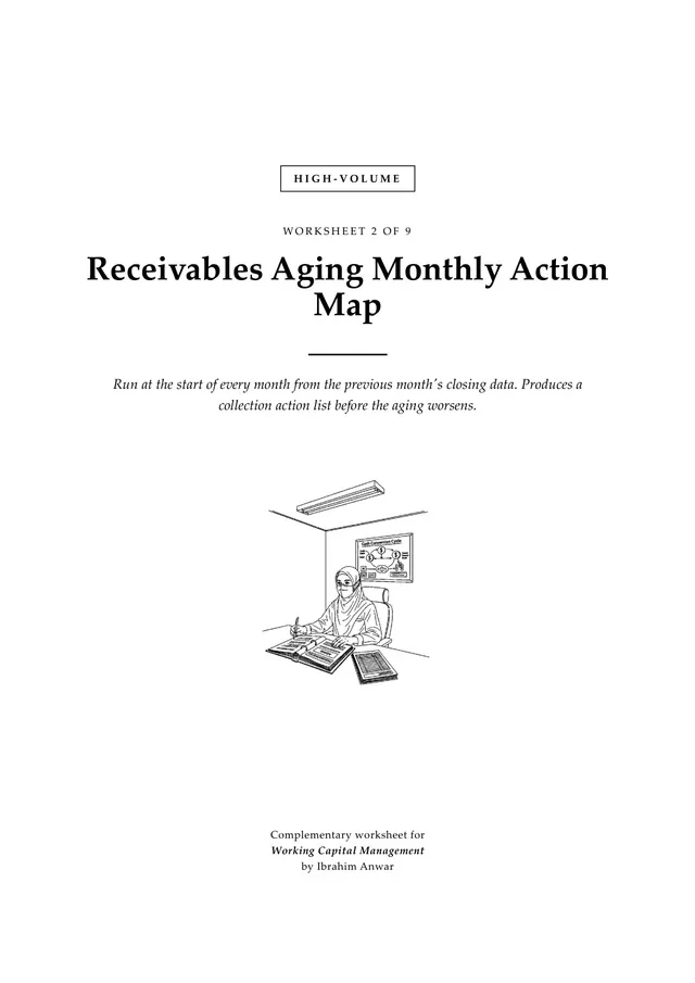 Cover, Receivables Aging Monthly Action Map